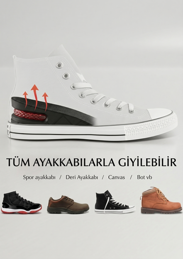 Yükselti Topuk Yükseltici Tabanlık – 7 cm